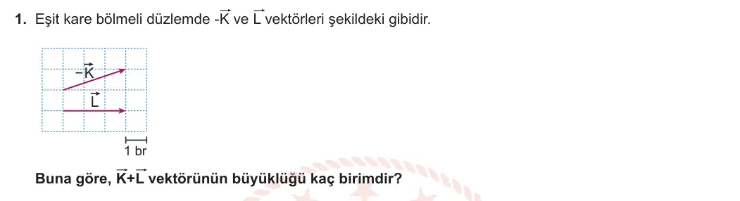 11. Sınıf Fizik 2023-2024 1. Dönem 2. Yazılı 2. Bölüm 1. Soru görseli