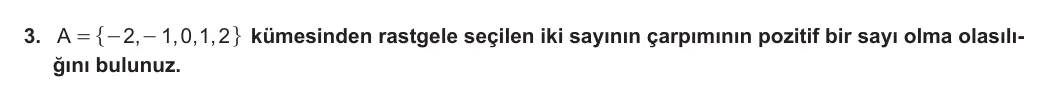 10. Sınıf Matematik 2023-2024 1. Dönem 2. Yazılı 2. Bölüm 3. Soru görseli