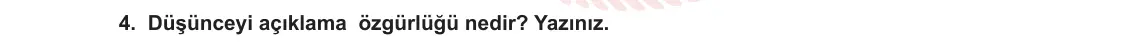 7. Sınıf Sosyal Bilgiler 2023-2024 1. Dönem 2. Yazılı 1. Bölüm 4. Soru görseli