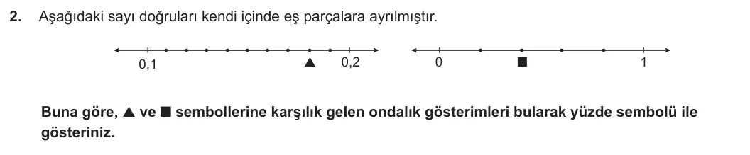 5. Sınıf Matematik 2023-2024 2. Dönem 1. Yazılı 3. Bölüm 2. Soru görseli