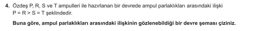7. Sınıf Fen Bilimleri 2023-2024 2. Dönem 2. Yazılı 2. Bölüm 4. Soru görseli