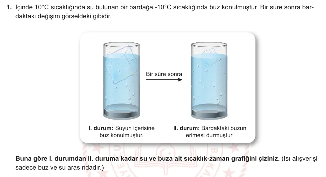 8. Sınıf Fen Bilimleri 2023-2024 2. Dönem 2. Yazılı 2. Bölüm 1. Soru görseli