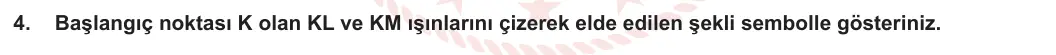 6. Sınıf Matematik 2023-2024 2. Dönem 2. Yazılı 3. Bölüm 4. Soru görseli