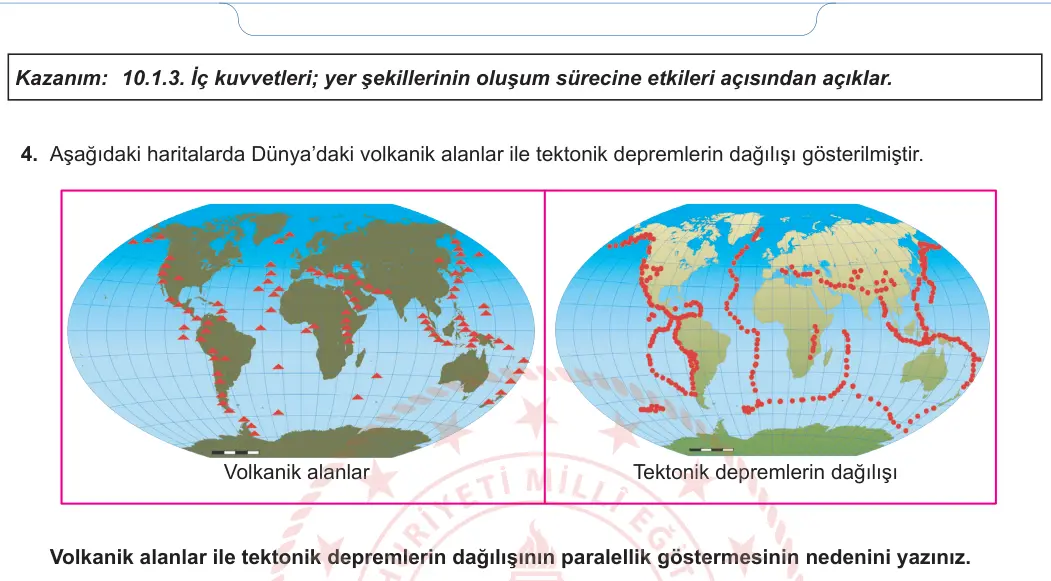 10. Sınıf Coğrafya 2024-2025 1. Dönem 1. Yazılı 3. Soru görseli (2/2)