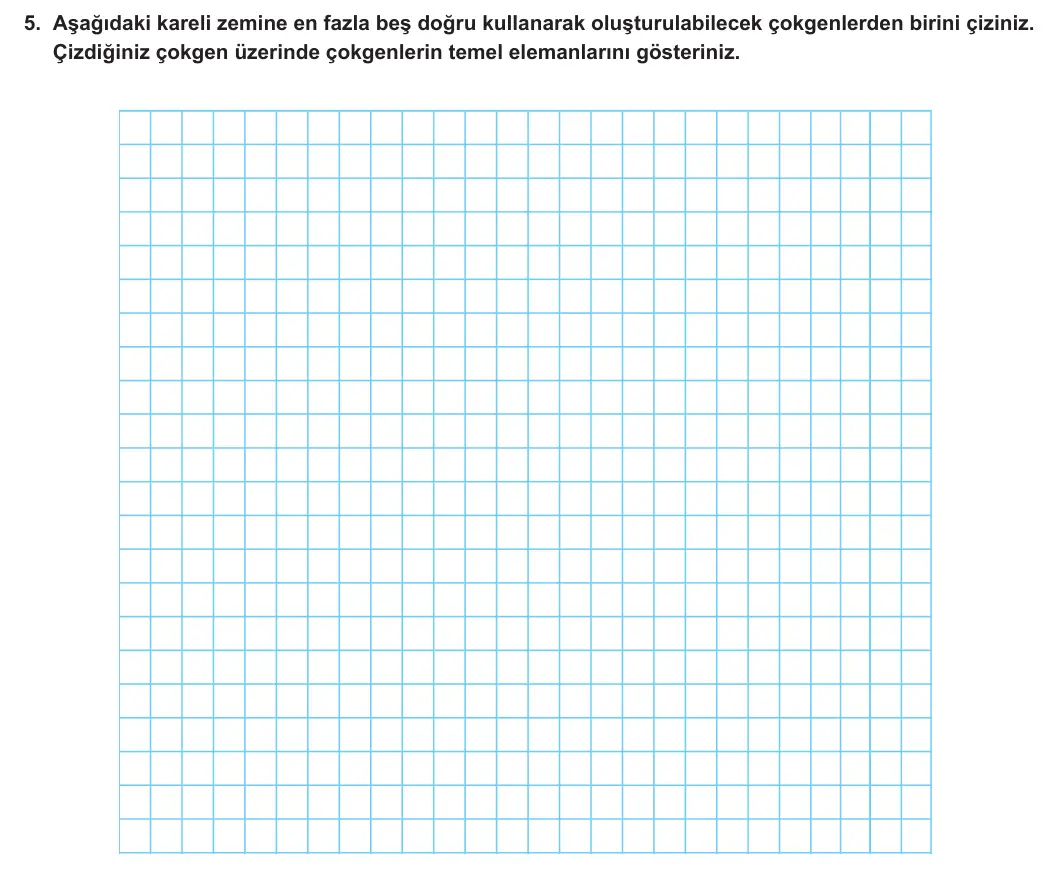 5. Sınıf Matematik 2024-2025 1. Dönem 1. Yazılı 5. Soru görseli