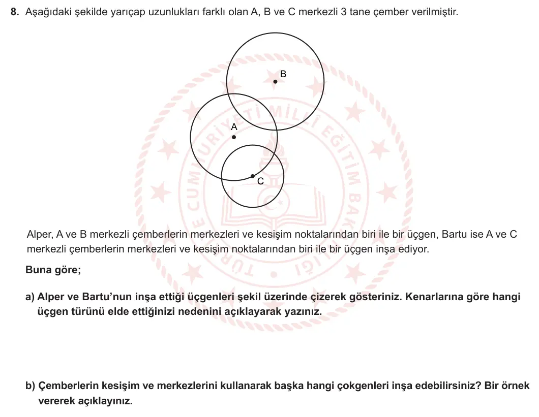 5. Sınıf Matematik 2024-2025 1. Dönem 1. Yazılı 8. Soru görseli