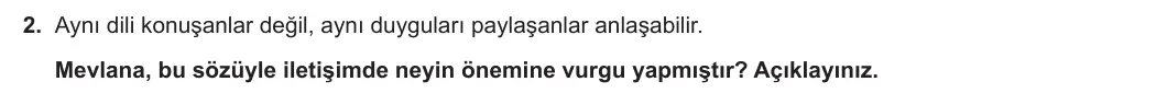 7. Sınıf Sosyal Bilgiler 2024-2025 1. Dönem 1. Yazılı 2. Soru görseli