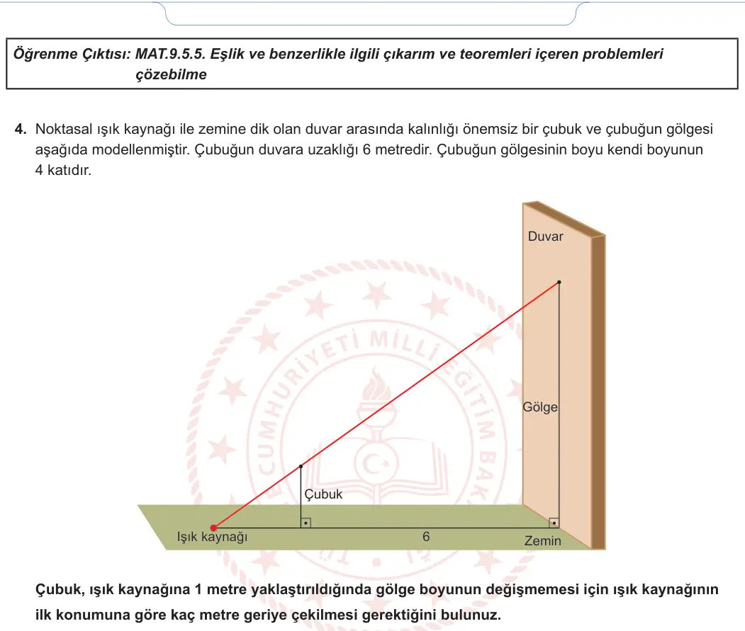 9. Sınıf Matematik 2024-2025 2. Dönem 1. Yazılı 3. Soru görseli (2/2)