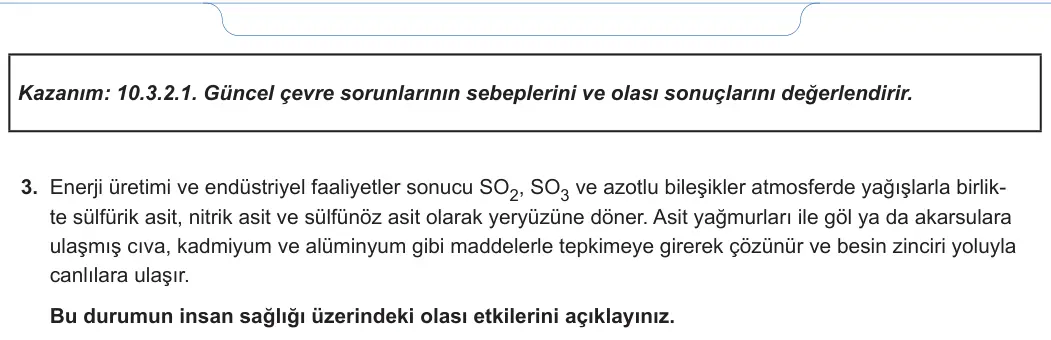 10. Sınıf Biyoloji 2024-2025 2. Dönem 2. Yazılı 2. Soru görseli (2/2)