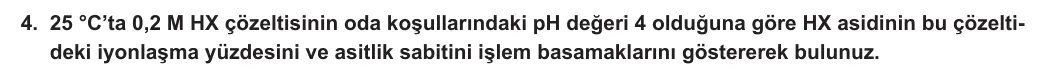 11. Sınıf Kimya 2024-2025 2. Dönem 2. Yazılı 4. Soru görseli