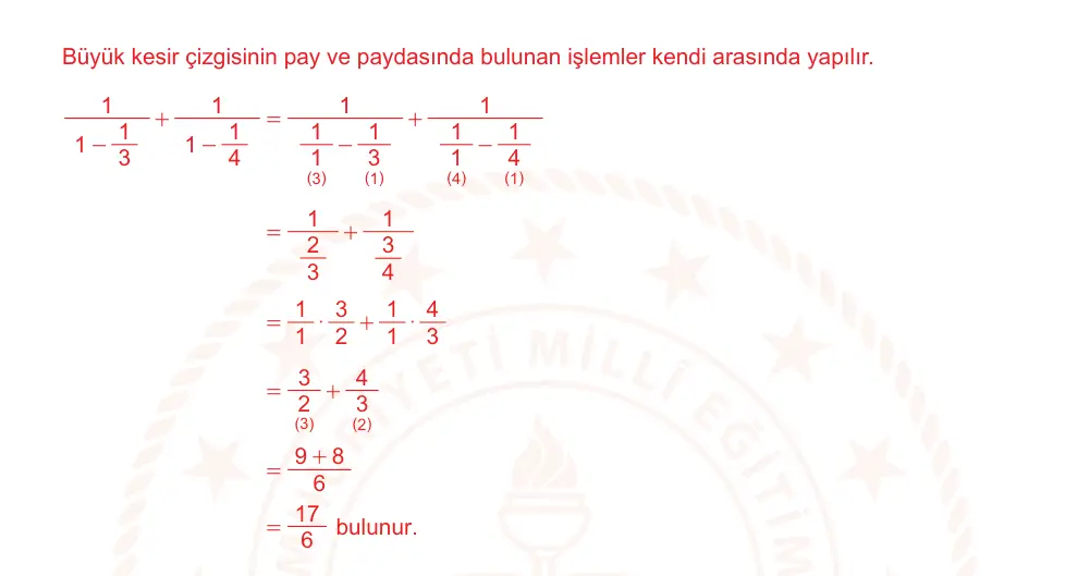 7. Sınıf Matematik 2024-2025 1. Dönem 2. Yazılı Ortak Sınav 5. Soru (Öğle Oturumu, Mazeret Sınavı) resmi çözüm görseli
