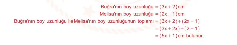 7. Sınıf Matematik 2024-2025 1. Dönem 2. Yazılı Ortak Sınav 8. Soru (Öğle Oturumu, Mazeret Sınavı) resmi çözüm görseli