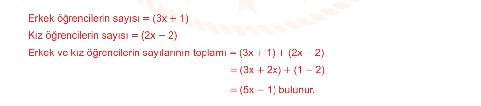 7. Sınıf Matematik 2024-2025 1. Dönem 2. Yazılı Ortak Sınav 8. Soru (Öğle Oturumu) resmi çözüm görseli