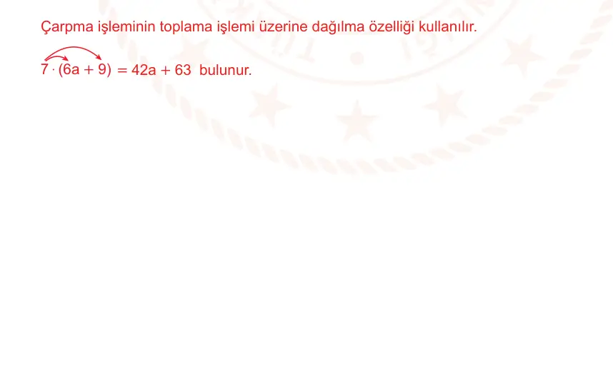 7. Sınıf Matematik 2024-2025 1. Dönem 2. Yazılı Ortak Sınav 4. Soru (Sabah Oturumu, Mazeret Sınavı) resmi çözüm görseli
