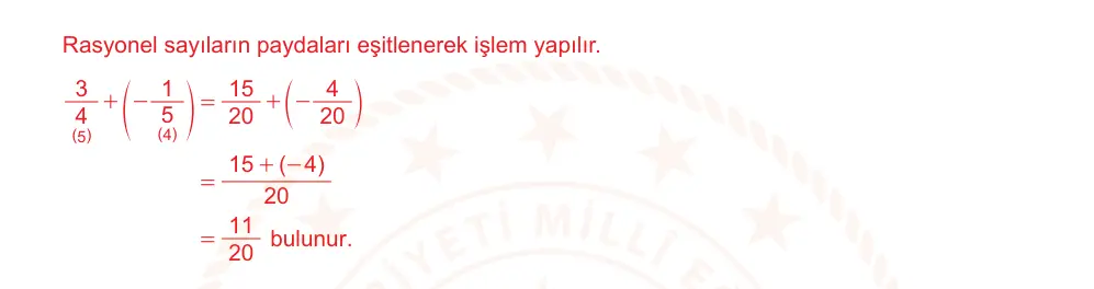 7. Sınıf Matematik 2024-2025 1. Dönem 2. Yazılı Ortak Sınav 1. Soru (Sabah Oturumu) resmi çözüm görseli
