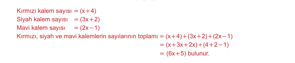 7. Sınıf Matematik 2024-2025 1. Dönem 2. Yazılı Ortak Sınav 8. Soru (Sabah Oturumu) resmi çözüm görseli