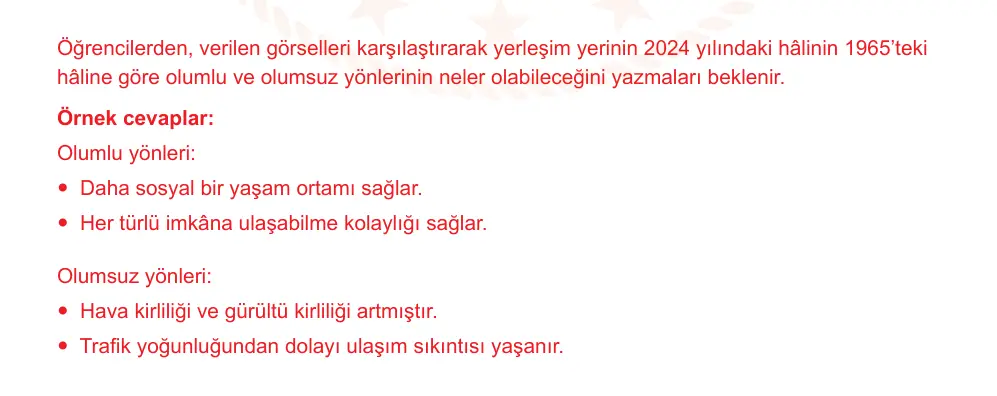 7. Sınıf Türkçe 2024-2025 1. Dönem 2. Yazılı Ortak Sınav 6. Soru (Sabah Oturumu, Özgün ders kitabı) resmi çözüm görseli