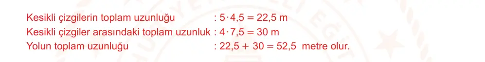 6. Sınıf Matematik 2024-2025 2. Dönem 1. Yazılı Ortak Sınav 3. Soru (Öğle Oturumu, MEB ders kitabı) resmi çözüm görseli