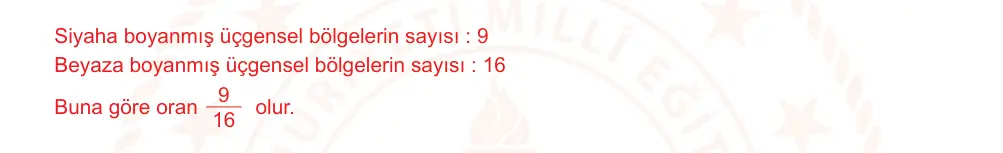 6. Sınıf Matematik 2024-2025 2. Dönem 1. Yazılı Ortak Sınav 5. Soru (Öğle Oturumu, MEB ders kitabı) resmi çözüm görseli