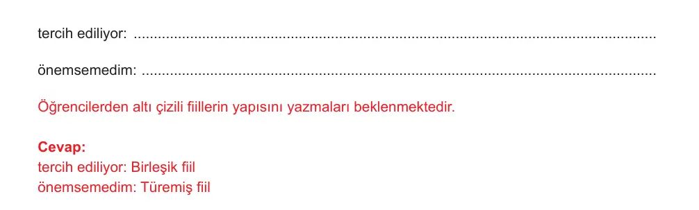 7. Sınıf Türkçe 2024-2025 2. Dönem 1. Yazılı Ortak Sınav 1. Soru (Öğle Oturumu) resmi çözüm görseli