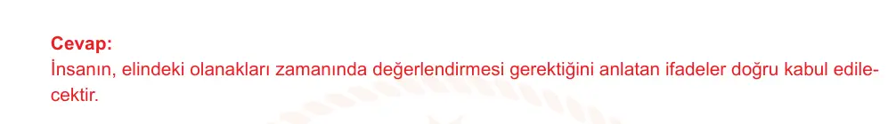 7. Sınıf Türkçe 2025-2026 1. Dönem 1. Yazılı Ortak Sınav 5. Soru (Öğle Oturumu) resmi çözüm görseli