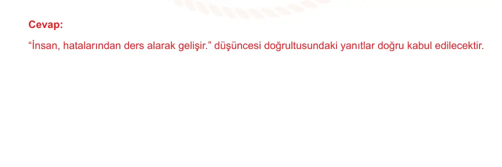 7. Sınıf Türkçe 2025-2026 1. Dönem 1. Yazılı Ortak Sınav 6. Soru (Sabah Oturumu) resmi çözüm görseli