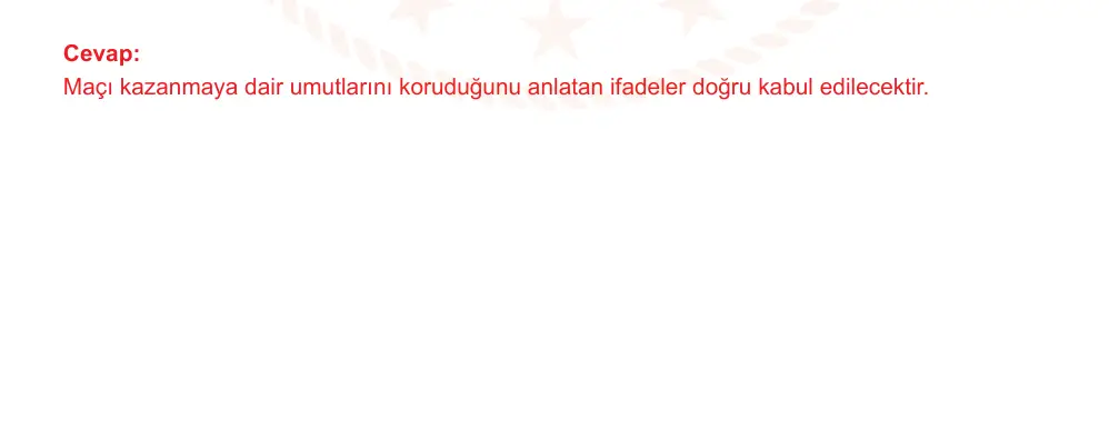 8. Sınıf Türkçe 2025-2026 1. Dönem 1. Yazılı Ortak Sınav 5. Soru (Öğle Oturumu, Mazeret Sınavı) resmi çözüm görseli