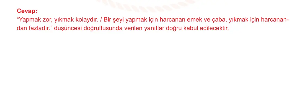 8. Sınıf Türkçe 2025-2026 1. Dönem 1. Yazılı Ortak Sınav 6. Soru (Sabah Oturumu, MEB ders kitabı) resmi çözüm görseli