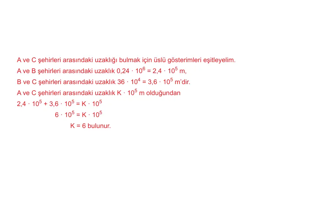 9. Sınıf Matematik 2025-2026 1. Dönem 1. Yazılı Ortak Sınav 1. Soru (Öğle Oturumu) resmi çözüm görseli