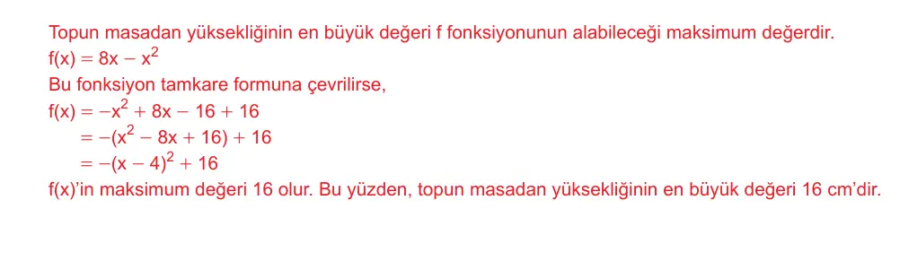10. Sınıf Matematik 2025-2026 2. Dönem 1. Yazılı Ortak Sınav 3. Soru (Öğle Oturumu, Mazeret Sınavı) resmi çözüm görseli