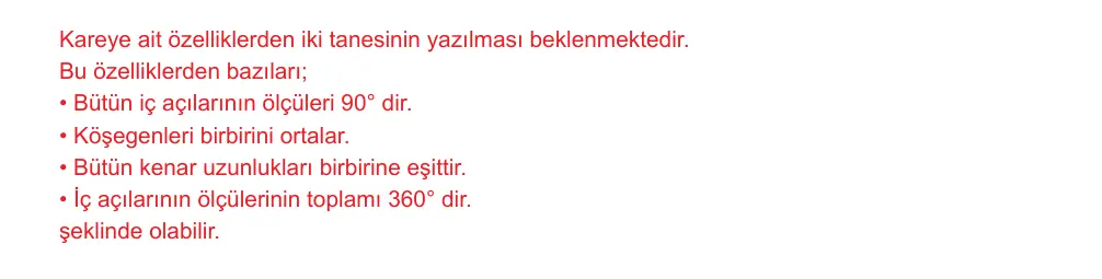 6. Sınıf Matematik 2025-2026 2. Dönem 1. Yazılı Ortak Sınav 6. Soru (Öğle Oturumu) resmi çözüm görseli