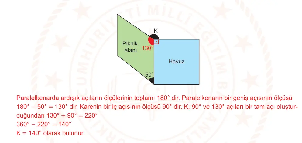 6. Sınıf Matematik 2025-2026 2. Dönem 1. Yazılı Ortak Sınav 8. Soru (Öğle Oturumu) resmi çözüm görseli