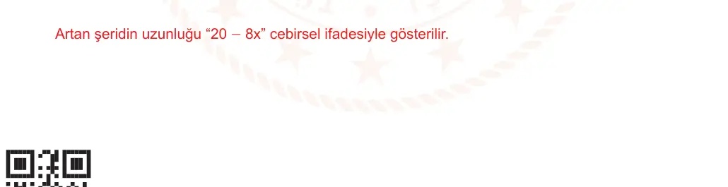 6. Sınıf Matematik 2025-2026 2. Dönem 1. Yazılı Ortak Sınav 2. Soru (Sabah Oturumu, Mazeret Sınavı) resmi çözüm görseli