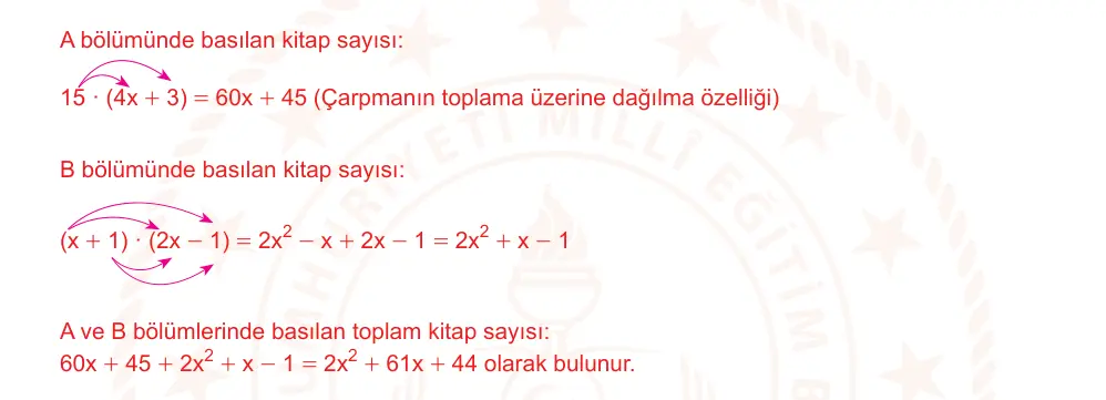 8. Sınıf Matematik 2025-2026 2. Dönem 1. Yazılı Ortak Sınav 3. Soru (Öğle Oturumu, Mazeret Sınavı) resmi çözüm görseli