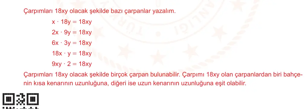 8. Sınıf Matematik 2025-2026 2. Dönem 1. Yazılı Ortak Sınav 2. Soru (Öğle Oturumu) resmi çözüm görseli