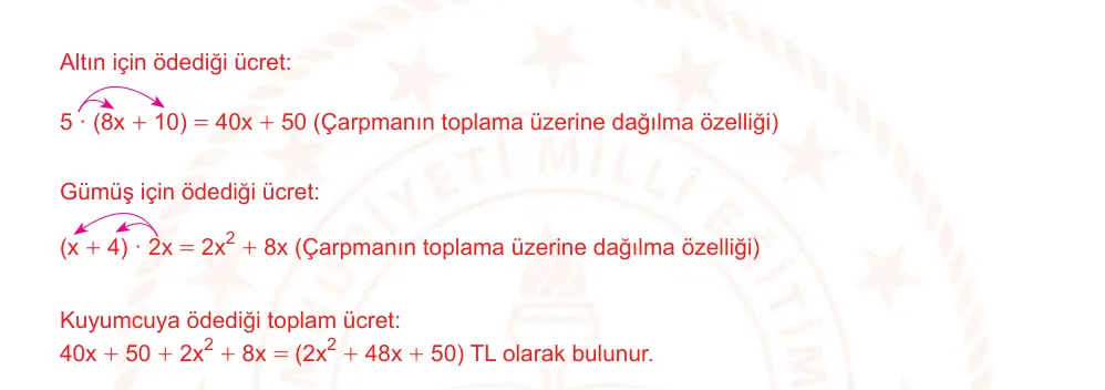 8. Sınıf Matematik 2025-2026 2. Dönem 1. Yazılı Ortak Sınav 3. Soru (Öğle Oturumu) resmi çözüm görseli