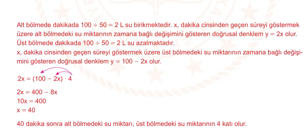 8. Sınıf Matematik 2025-2026 2. Dönem 1. Yazılı Ortak Sınav 7. Soru (Sabah Oturumu, Mazeret Sınavı) resmi çözüm görseli