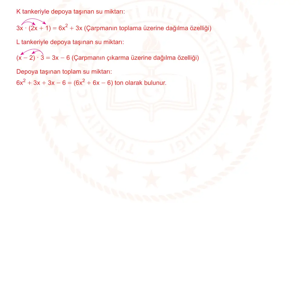 8. Sınıf Matematik 2025-2026 2. Dönem 1. Yazılı Ortak Sınav 3. Soru (Sabah Oturumu) resmi çözüm görseli