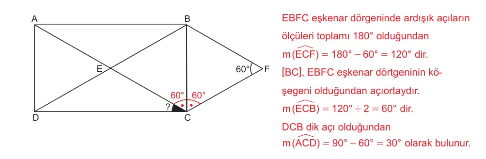 7. Sınıf Matematik 2025-2026 2. Dönem 2. Yazılı Ortak Sınav 5. Soru (Sabah Oturumu) resmi çözüm görseli