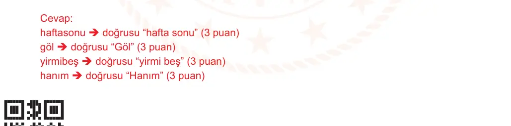 9. Sınıf Türk Dili ve Edebiyatı 2025-2026 2. Dönem 2. Yazılı Ortak Sınav 2. Soru (Sabah Oturumu) resmi çözüm görseli