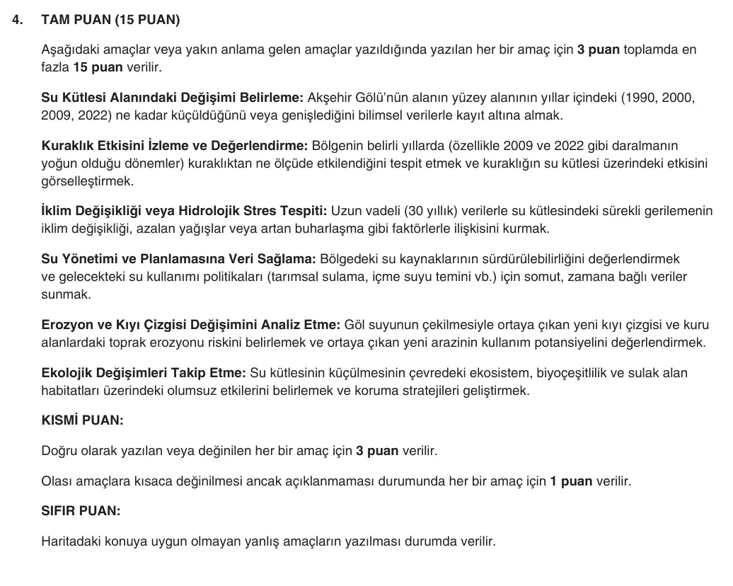 10. Sınıf Coğrafya 2025-2026 1. Dönem 1. Yazılı 4. Soru (Yazılıya Hazırlanıyorum) resmi çözüm görseli