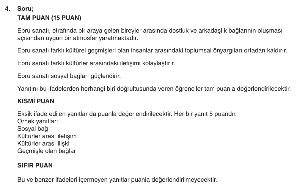 6. Sınıf Sosyal Bilgiler 2025-2026 1. Dönem 1. Yazılı 4. Soru (Yazılıya Hazırlanıyorum) resmi çözüm görseli