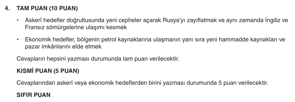 8. Sınıf T.C. İnkılap Tarihi ve Atatürkçülük 2025-2026 1. Dönem 1. Yazılı 4. Soru (Yazılıya Hazırlanıyorum) resmi çözüm görseli