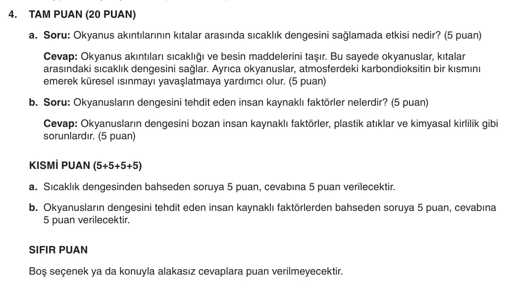 8. Sınıf Türkçe 2025-2026 1. Dönem 1. Yazılı 4. Soru (Yazılıya Hazırlanıyorum) resmi çözüm görseli