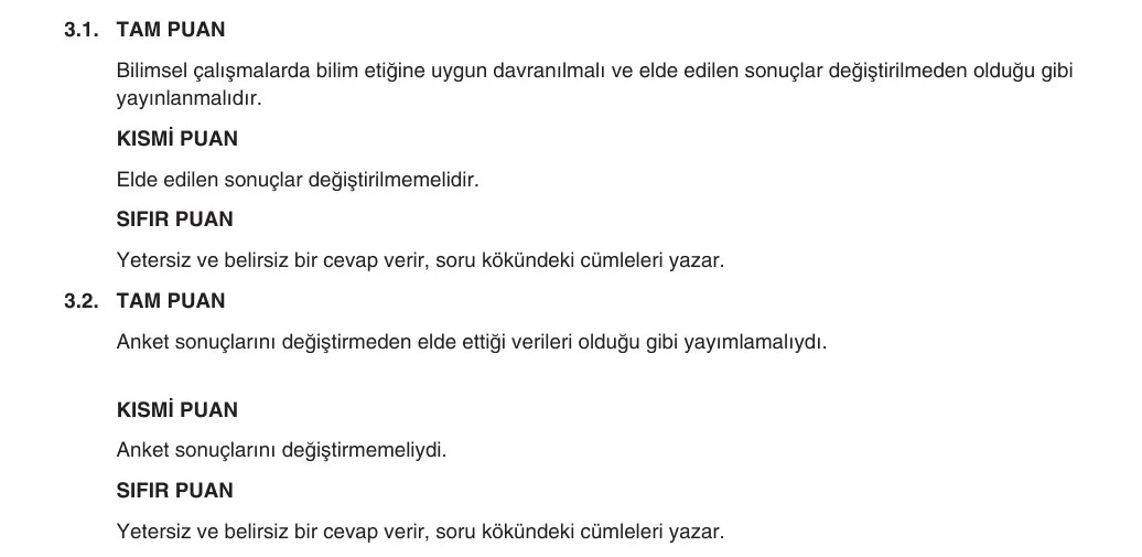 9. Sınıf Biyoloji 2025-2026 1. Dönem 1. Yazılı 3. Soru (Yazılıya Hazırlanıyorum) resmi çözüm görseli