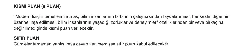 9. Sınıf Fizik 2025-2026 1. Dönem 1. Yazılı 3. Soru (Yazılıya Hazırlanıyorum) resmi çözüm görseli (2/2)