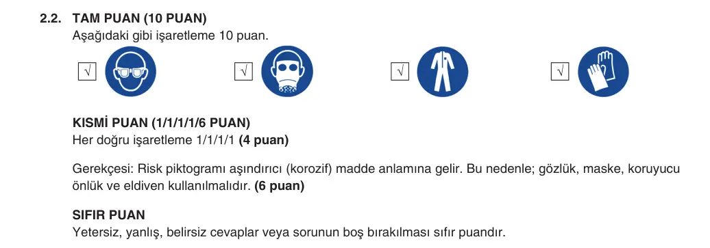 9. Sınıf Kimya 2025-2026 1. Dönem 1. Yazılı 2. Soru (Yazılıya Hazırlanıyorum) resmi çözüm görseli (2/2)