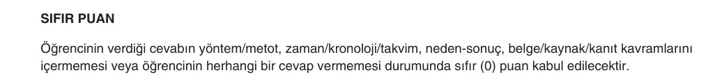 9. Sınıf Tarih 2025-2026 1. Dönem 1. Yazılı 3. Soru (Yazılıya Hazırlanıyorum) resmi çözüm görseli (2/2)