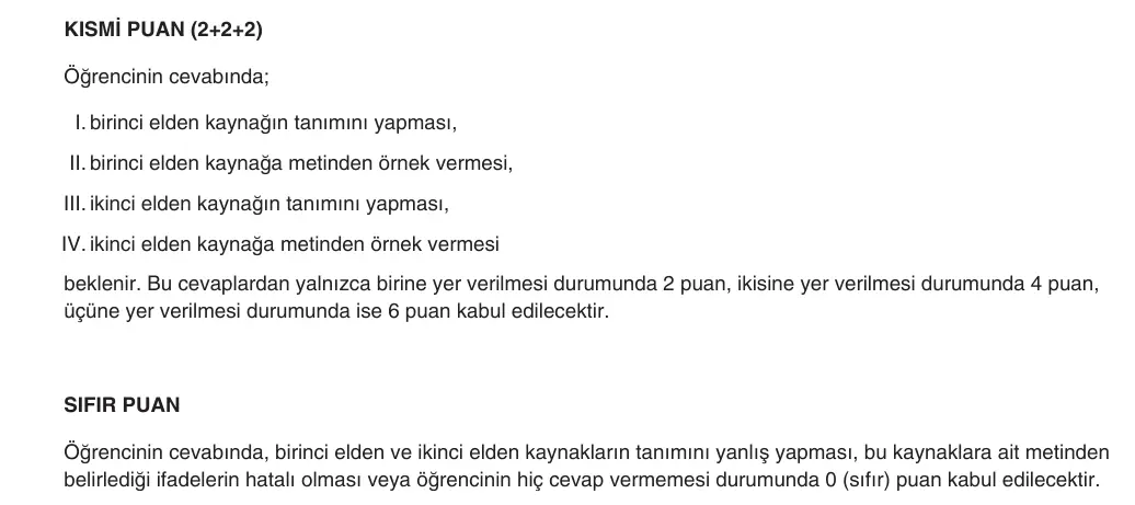 9. Sınıf Tarih 2025-2026 1. Dönem 1. Yazılı 5. Soru (Yazılıya Hazırlanıyorum) resmi çözüm görseli (3/3)