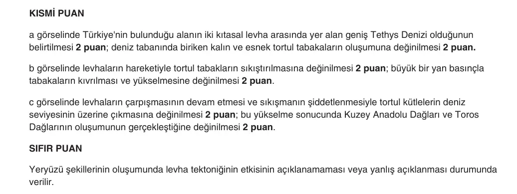 10. Sınıf Coğrafya 2025-2026 1. Dönem 2. Yazılı 2. Soru (Yazılıya Hazırlanıyorum) resmi çözüm görseli (2/2)